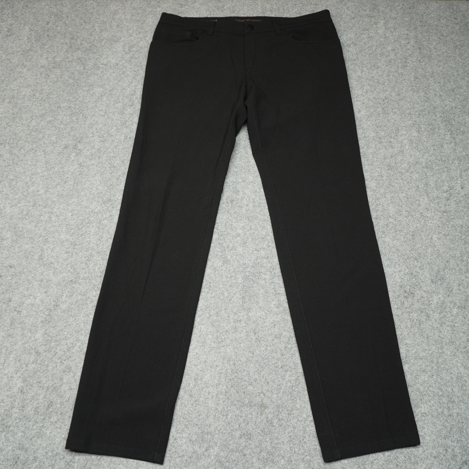 ALBERTO Men’s Black W33 L32 Ceramica Pipe Regular Fit Performance Pants