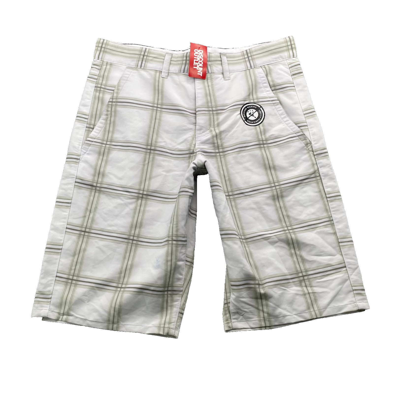 900 by Tony Hawk Bermuda Men’s 31* Plaid Surf Y2k Sportswear Beach Skate Grunge