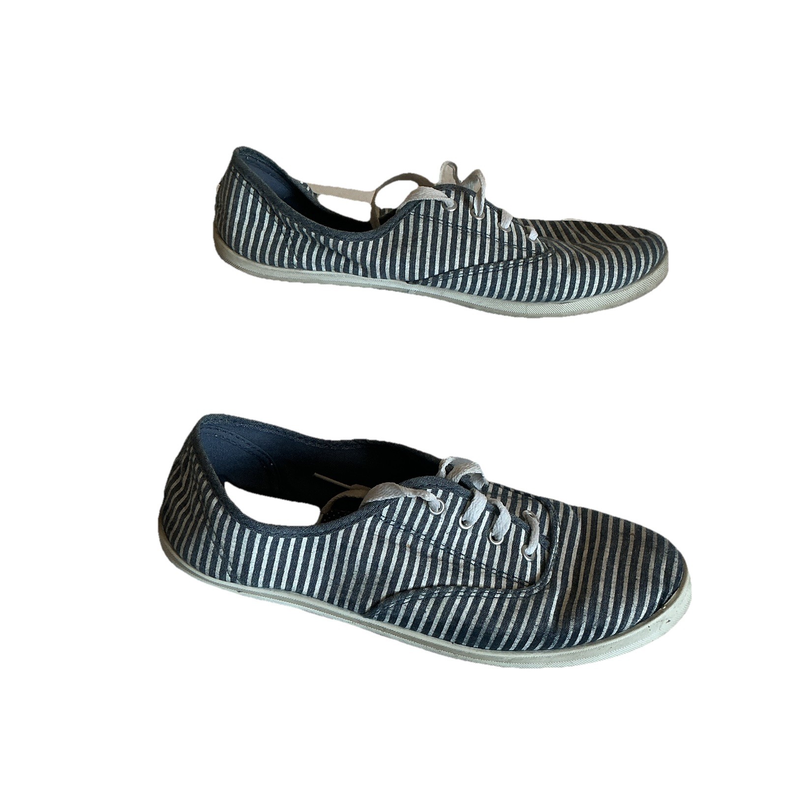 Merrell Women’s Striped Canvas Lace-Up Non-Slip Low Top Sneakers US 11