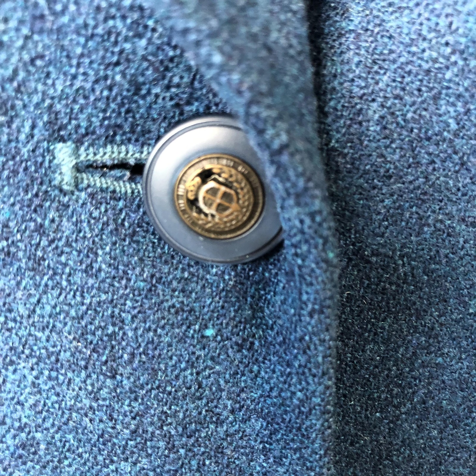 Pendleton Blazer Womens 10 Blue 100% Virgin Wool Old Money Yacht Academia