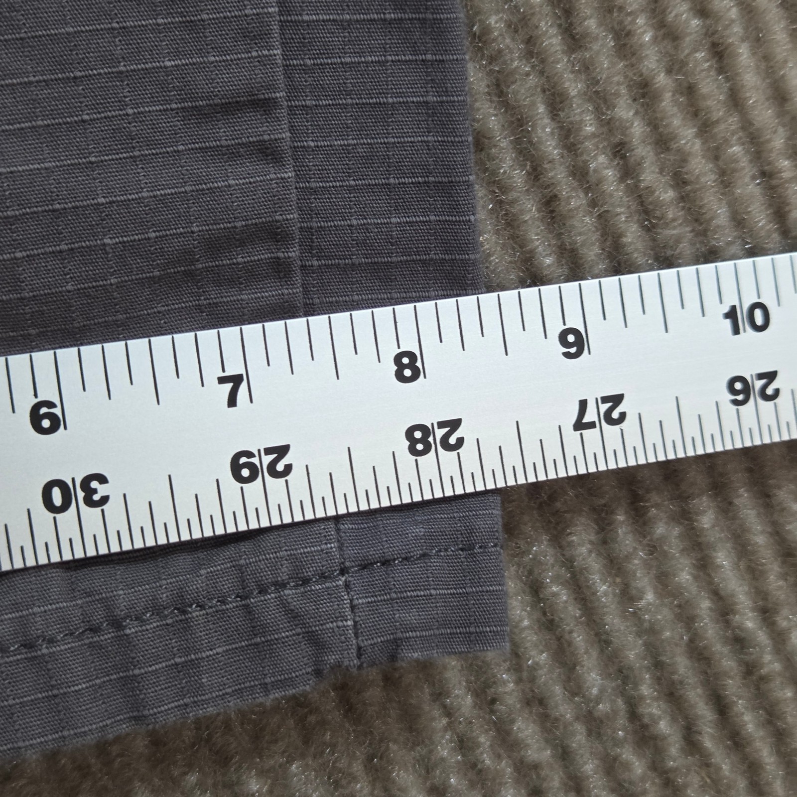 Wrangler Riggs Workwear Mens Ripstop Work Pants 32×30 Gray Utility Cotton