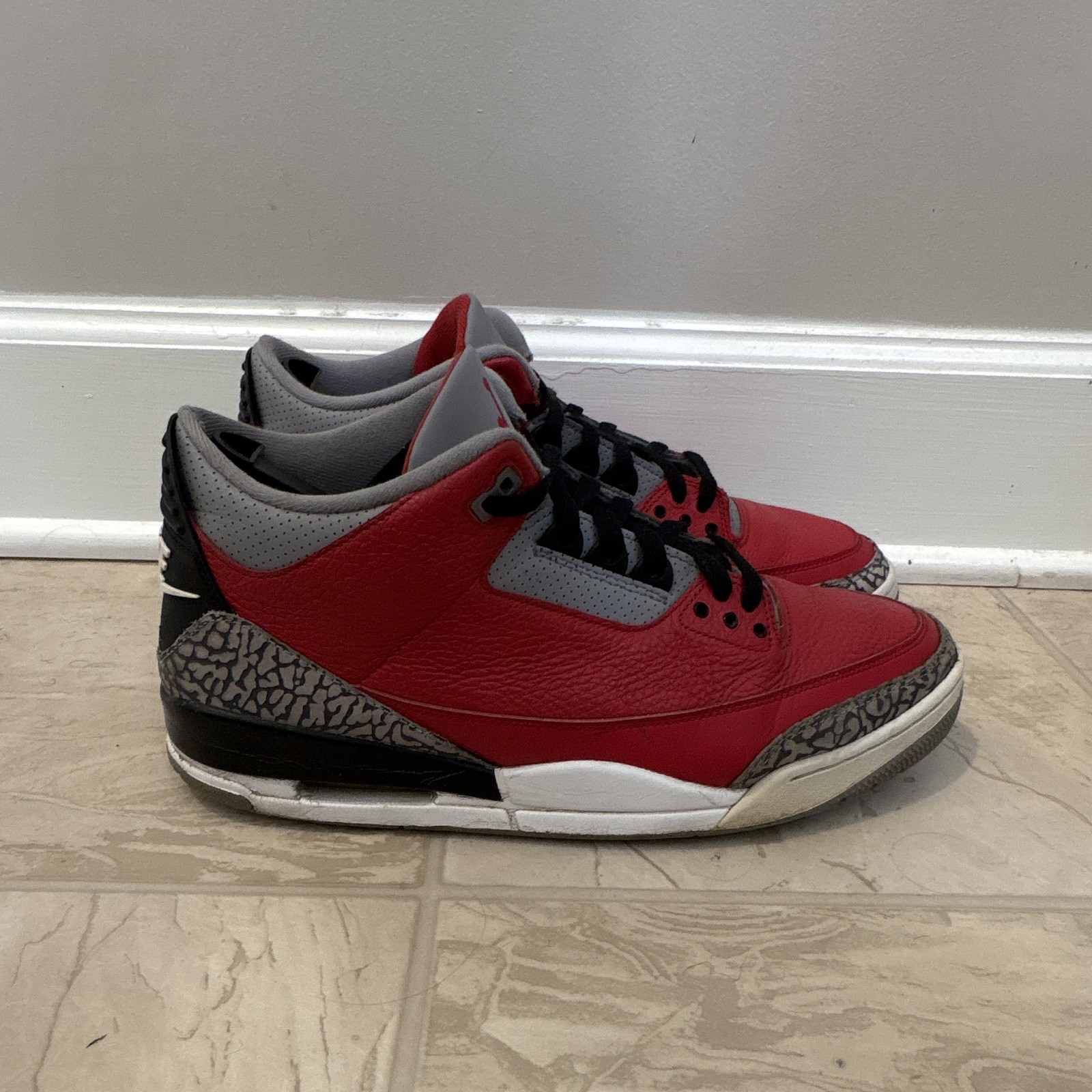 Nike Air Jordan 3 Men’s ‘Unite’ PROJECT RESTORATION left size 13 / right size 12