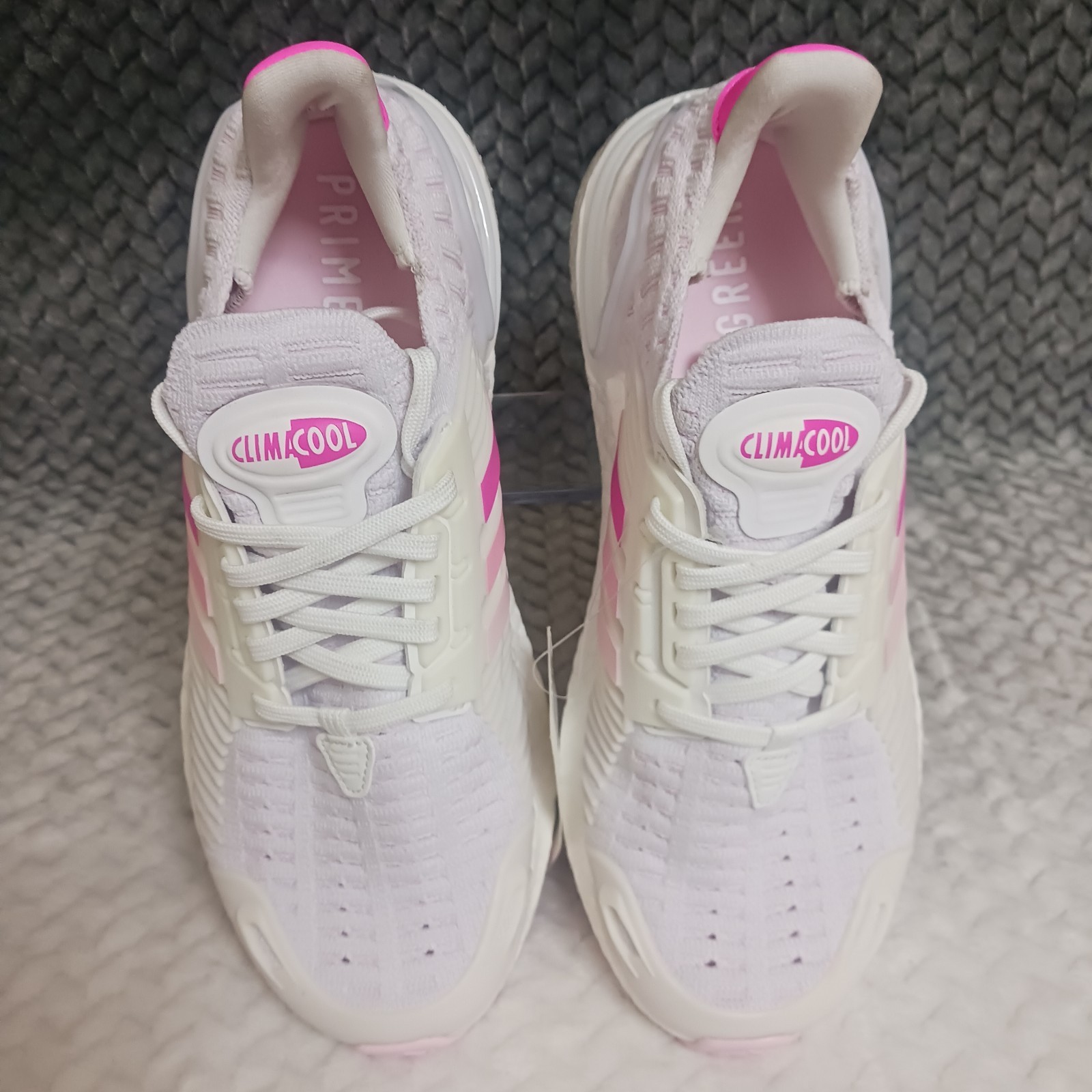 Adidas Ultraboost CC_1 DNA ClimaCool Men’s Running Shoes White Clear Pink Sz 6.5
