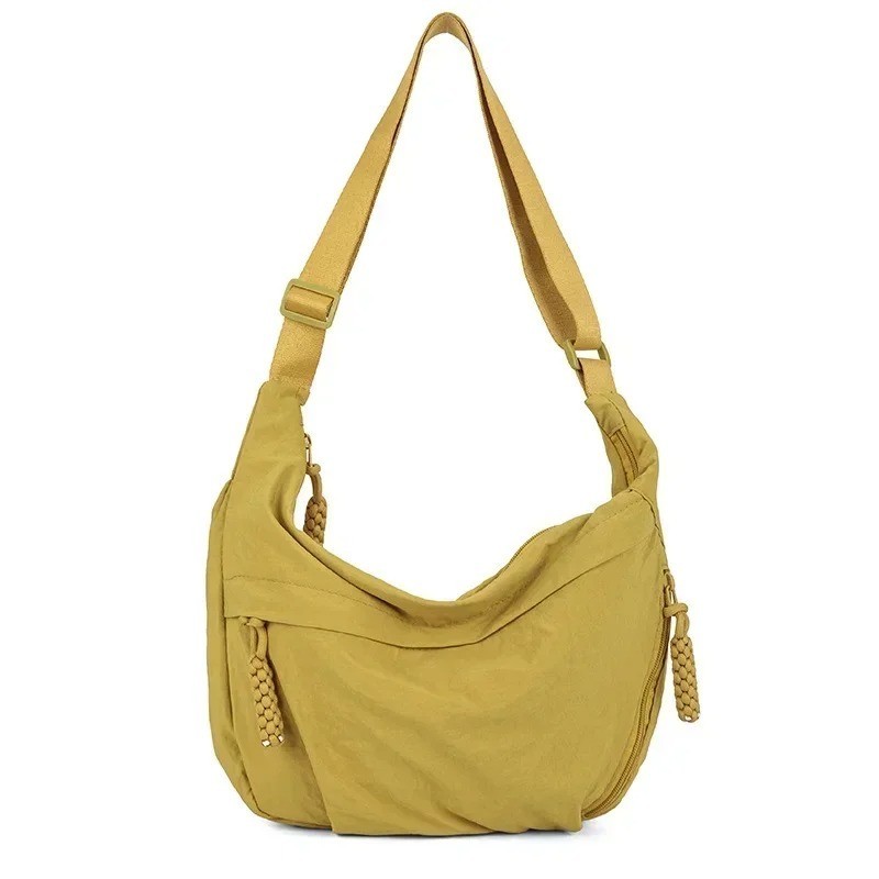 Women’s Casual Hobo Bag Soft Cloth Shoulder Handbag Large Crossbody Purse