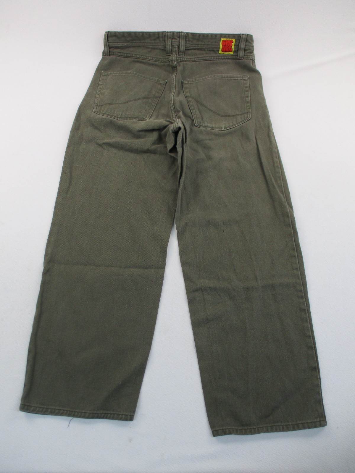 Empyre Baggy Jeans Men’s Size 32 Green Relaxed Fit Denim Y2K 32×30