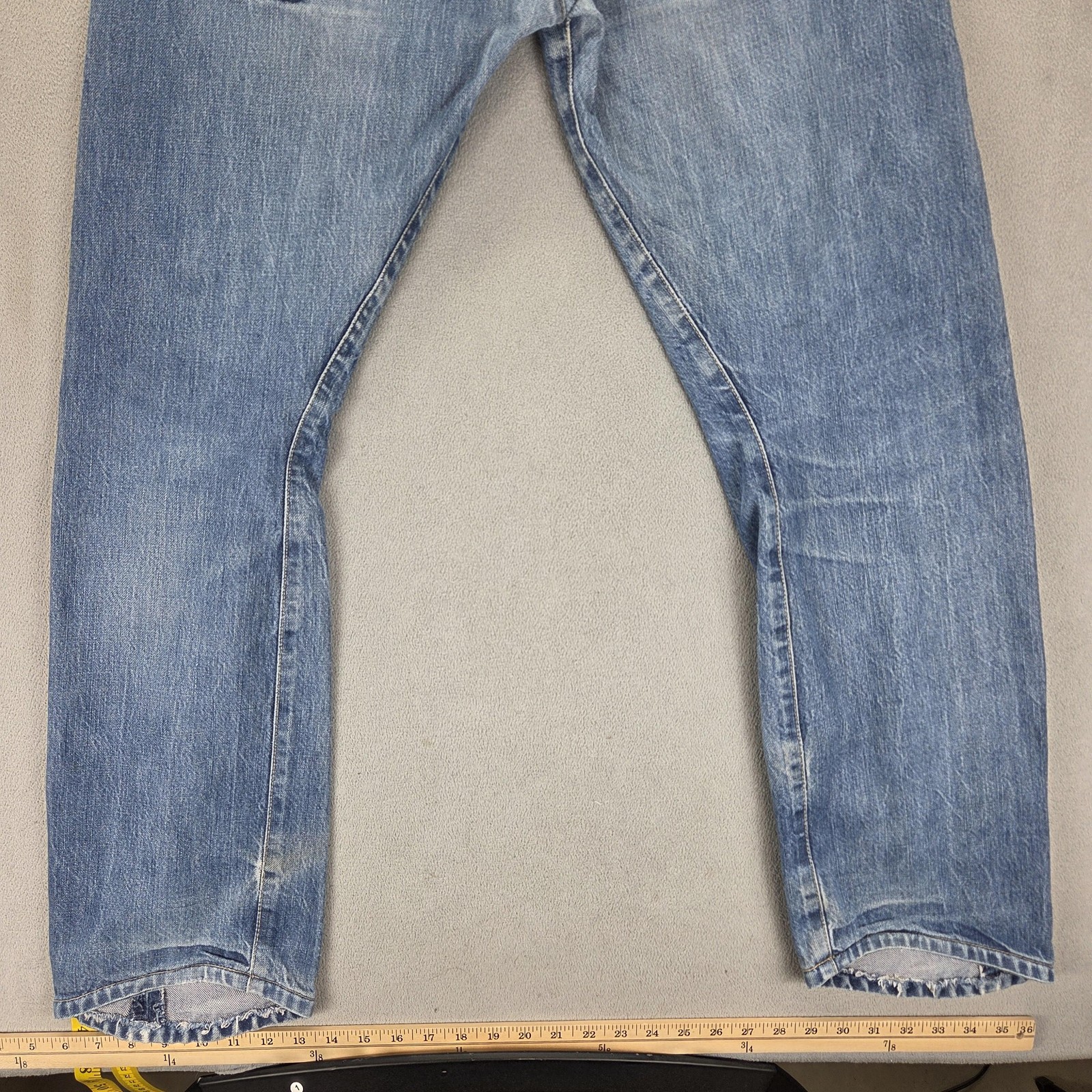 Vintage Levis Engineered Jeans Mens 32×32 Blue Twisted Button Fly Medium Wash
