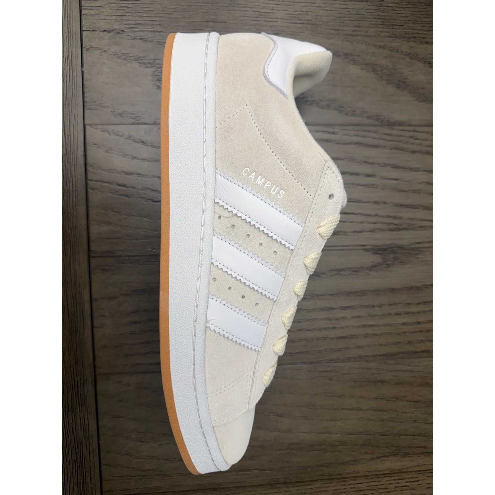 Adidas Campus 00s Wonder White Cloud White Gum Sneakers Men’s Size 8.5 NWT
