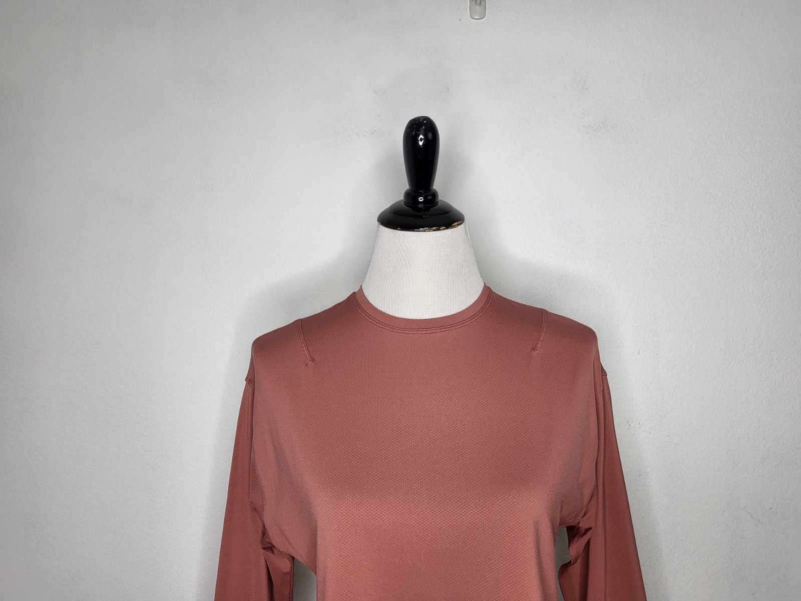 LULULEMON Abrasion Resistant Training Long Sleeve Shirt Brier Rose Women Size 6