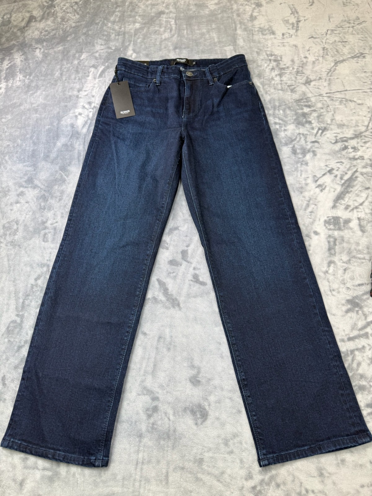 Hudson Jeans Straight Leg Dark Wash Pants 6 NWT Obscurity Blue