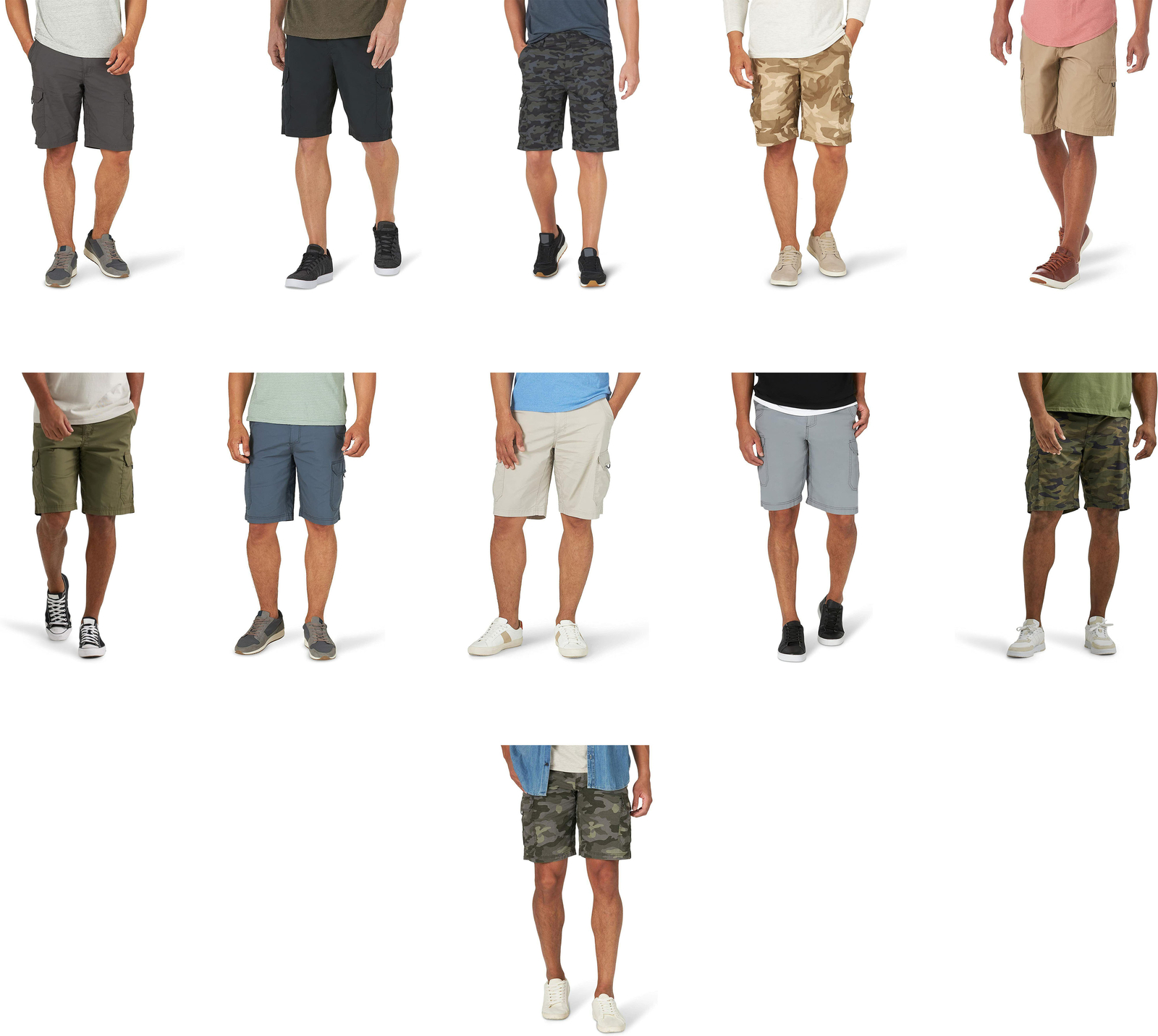 Lee Men’s Extreme Motion Crossroads Cargo Shorts