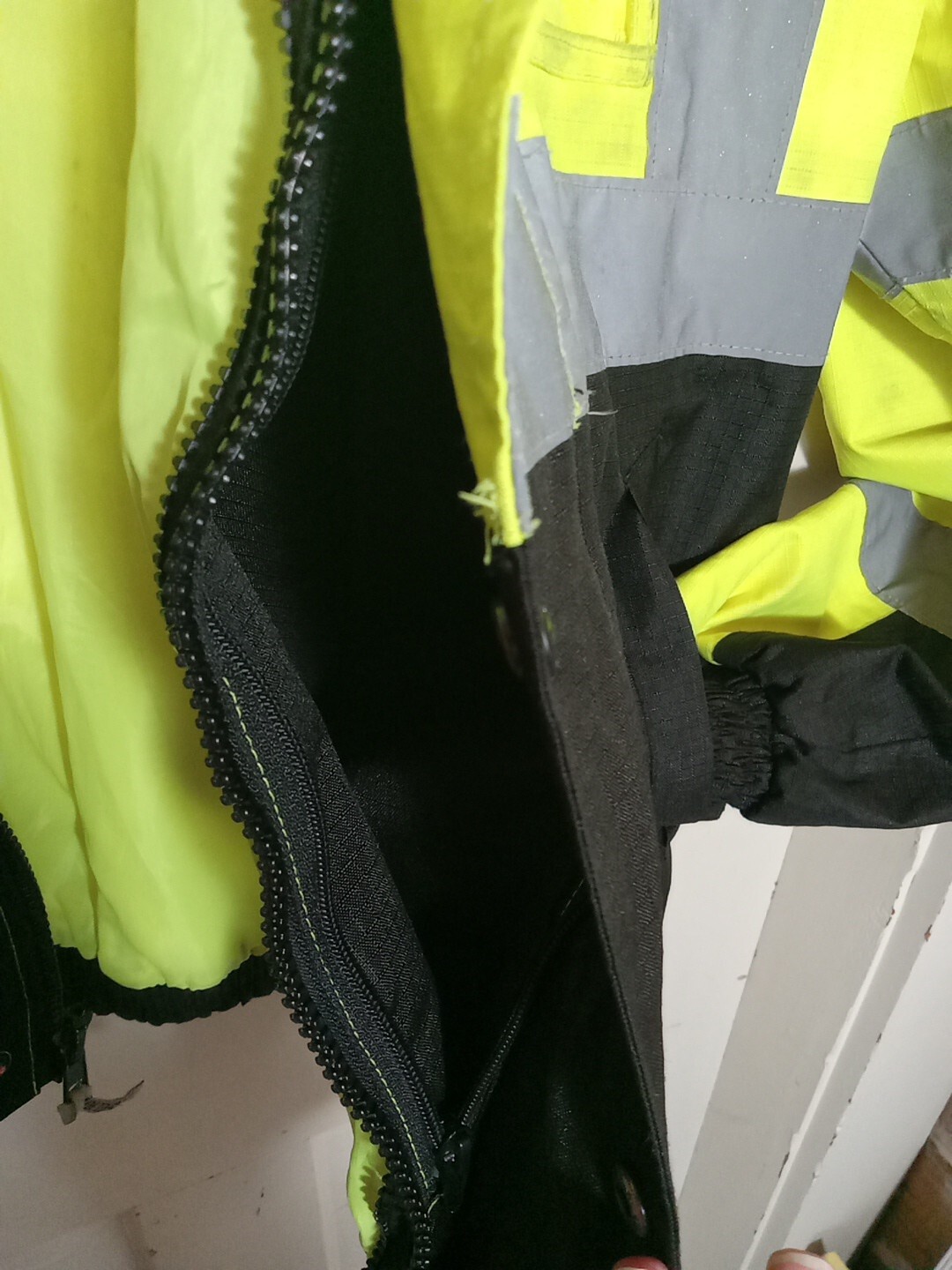Ergodyne HI VISIBILITY REFLECTIVE ROAD WORK SAFETY JACKET Sz L MISSING LINER
