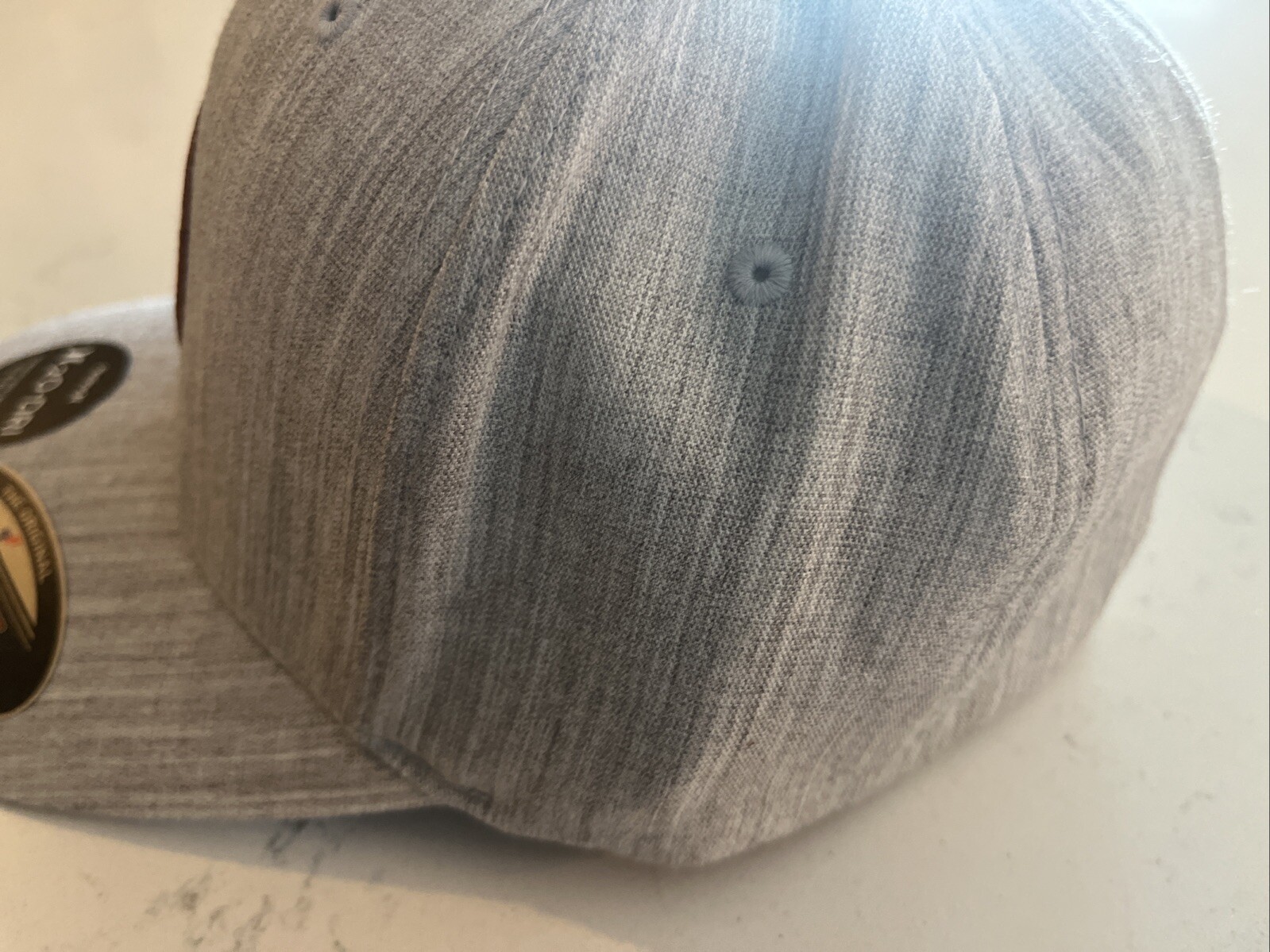 Hurley H2O Dri Super Icon Hat Gray Bronze Black Patch S/M Small Medium NWT