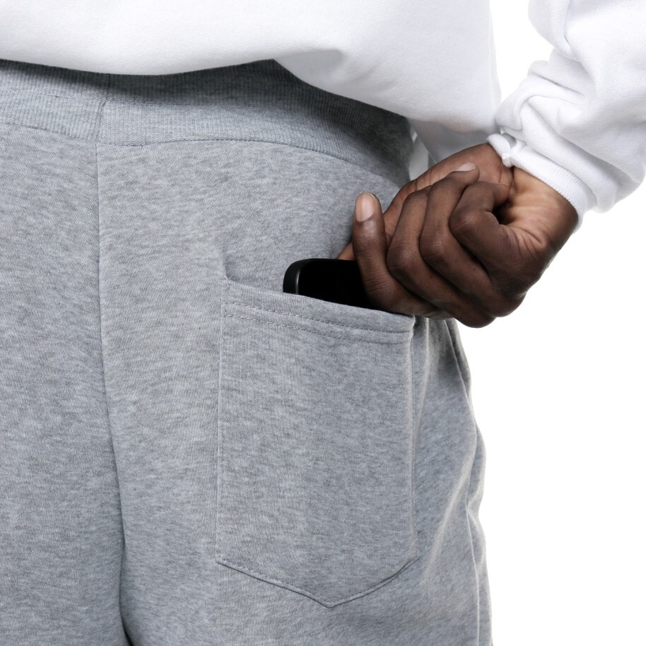 Men’s Fleece Lined Slim Fit Casual Tech Jogger Sweatpants W Zipper Pockets S-3XL