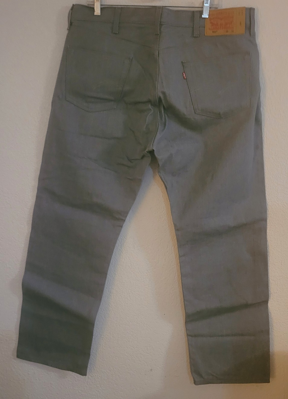 Levi’s 501® Original Shrink-to-fit™ Men’s Jeans | Silver Rigid – Grey W38 / L30