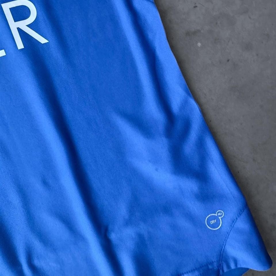 2015/16 Puma Leicester City Jamie Vardy Soccer Jersey Home Blue Small
