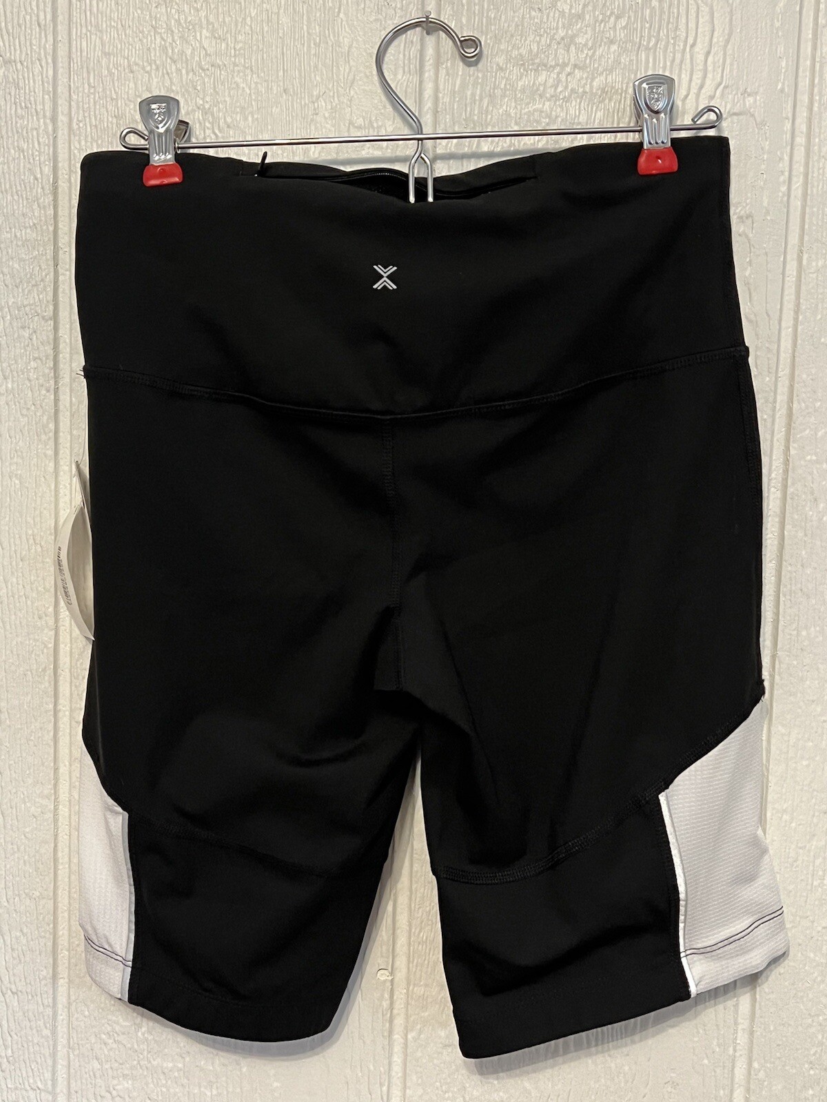 Xersion Compression Yoga Shorts NWT Black Medium Quick Dry Work Out Athletic