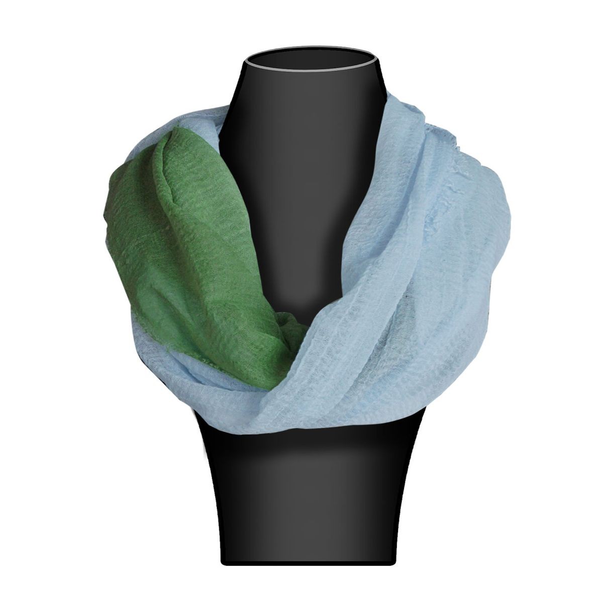 soft loop scarf tube scarf beautiful gradient red black gray blue green