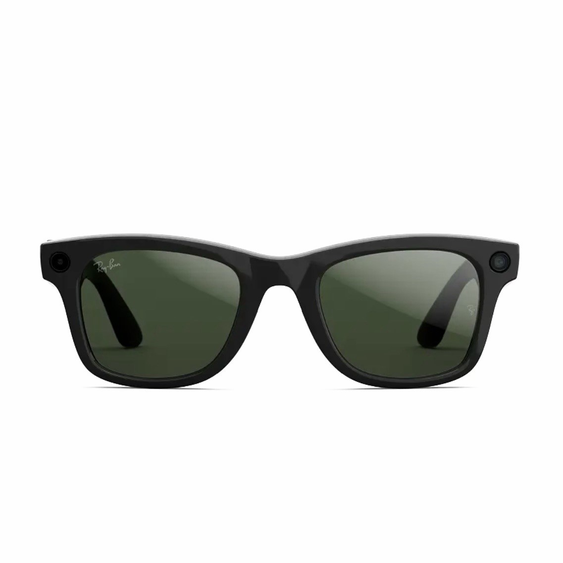 🔥 GEN2 Ray-Ban META Wayfarer Shiny Black W/ Transitions Green Lens 🔥
