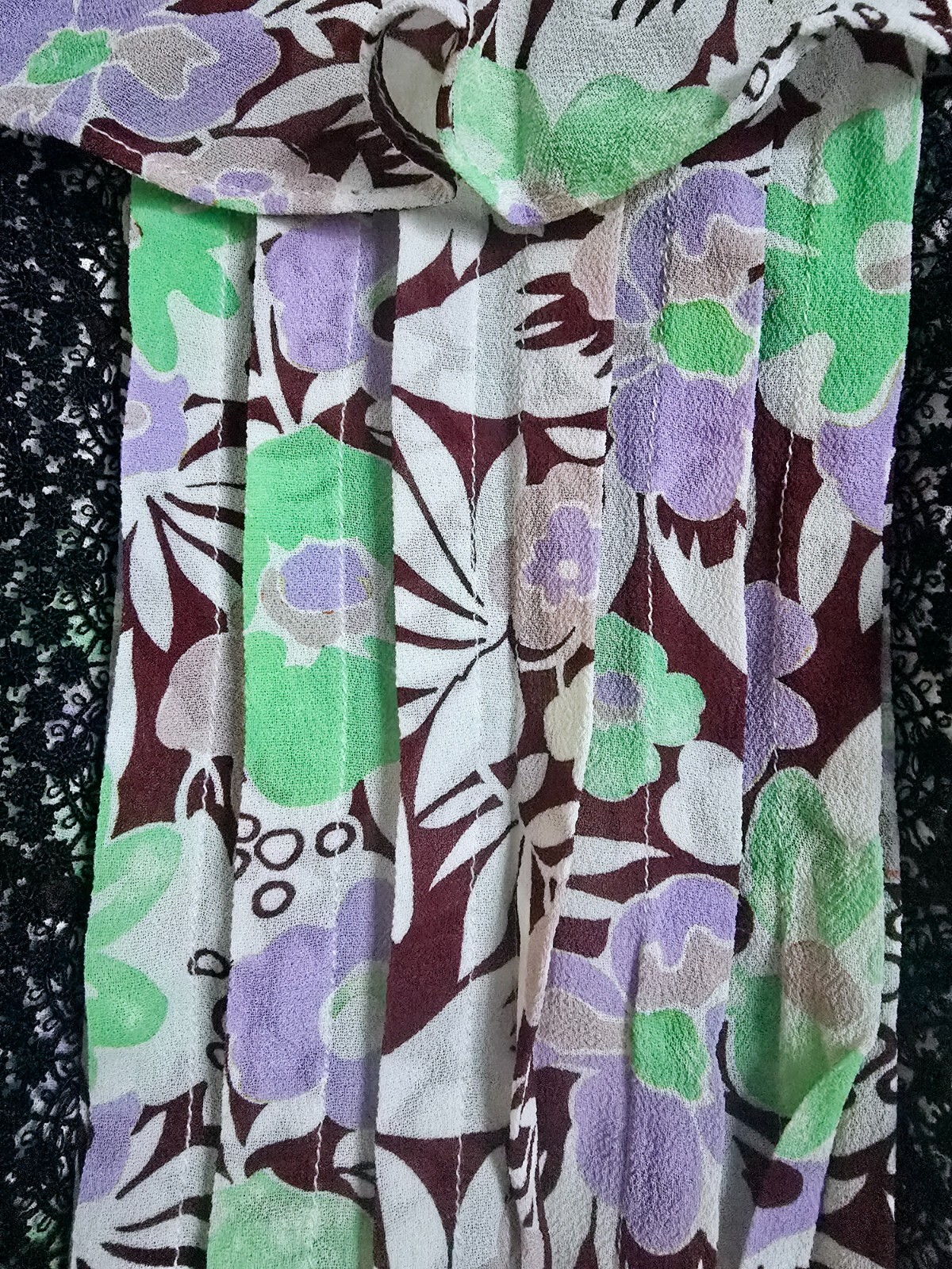 Ted Baker Multicolour Frill Cami Top Size 3 UK 12 14 Floral Ruffle Summer BNWT