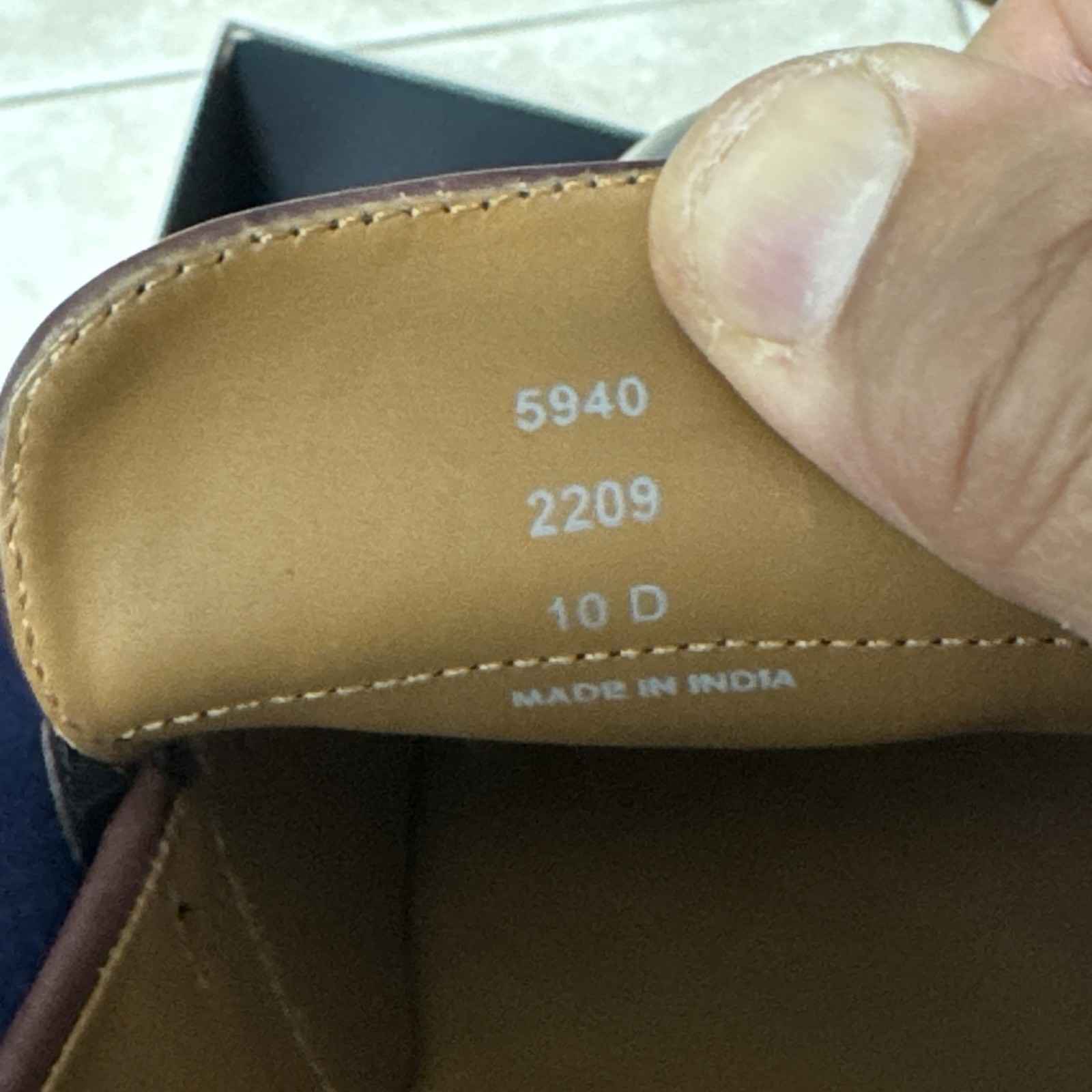 Allen Edmonds Eli Burg New Loafer Size 10