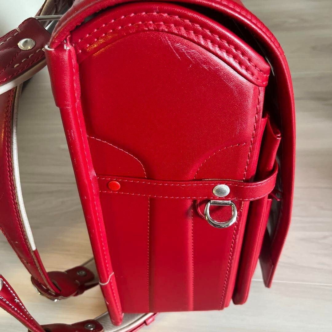 Randoseru Tsuchiya Kaban Kid’s School Bag Backpack Basic Red Leather Japan