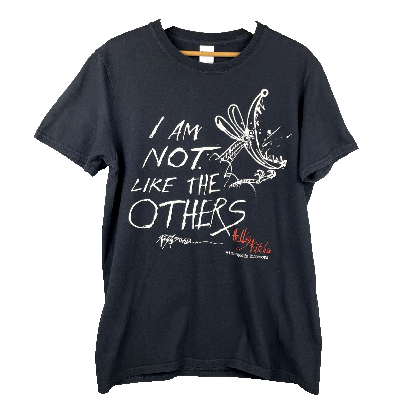 Ralph Steadman Hells Kitchen T Shirt I Am Not Like The Others Minneapolis Medium