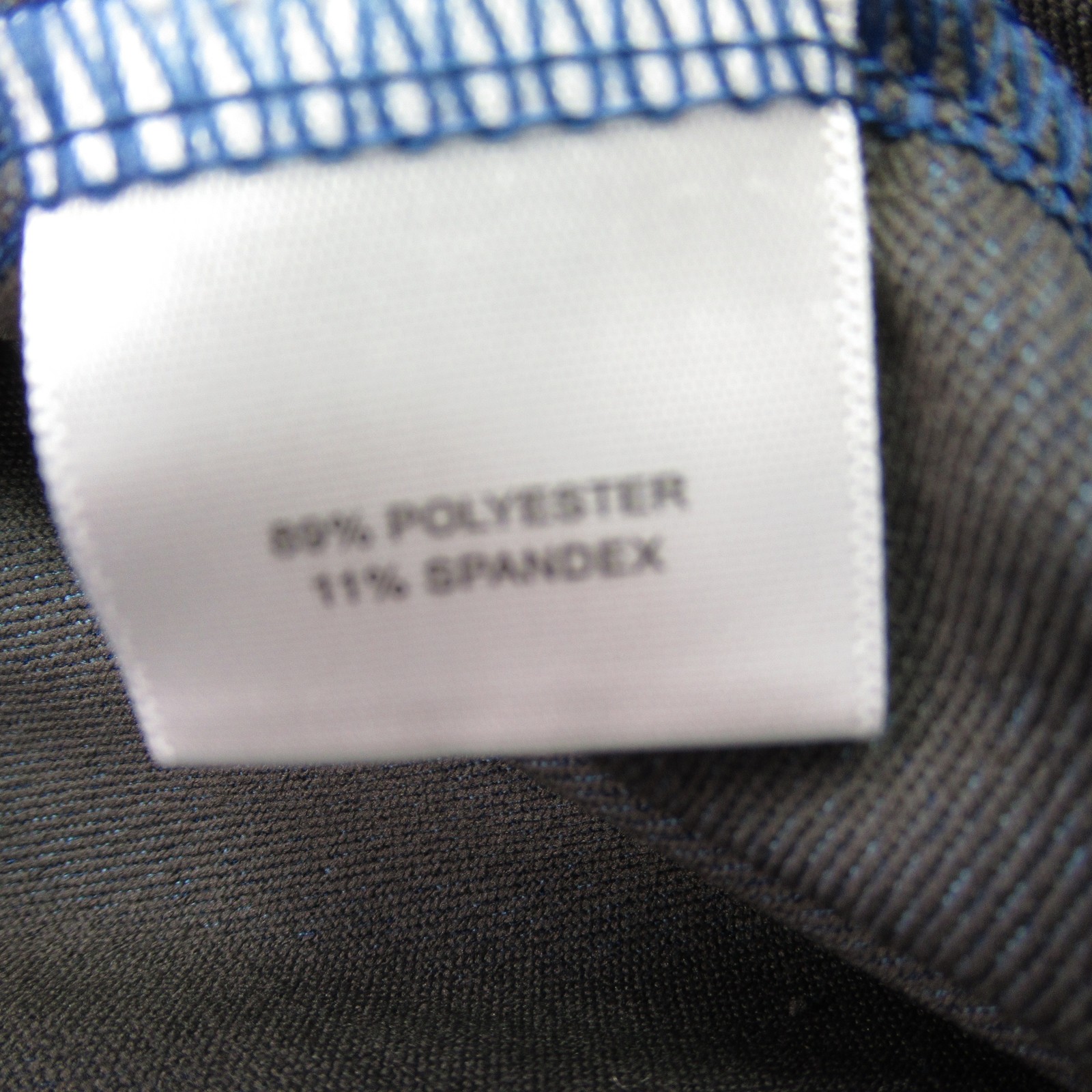 Peter Millar Men’s XL Blue Striped Four-Point Energy 1/4 Zip Activewear Top