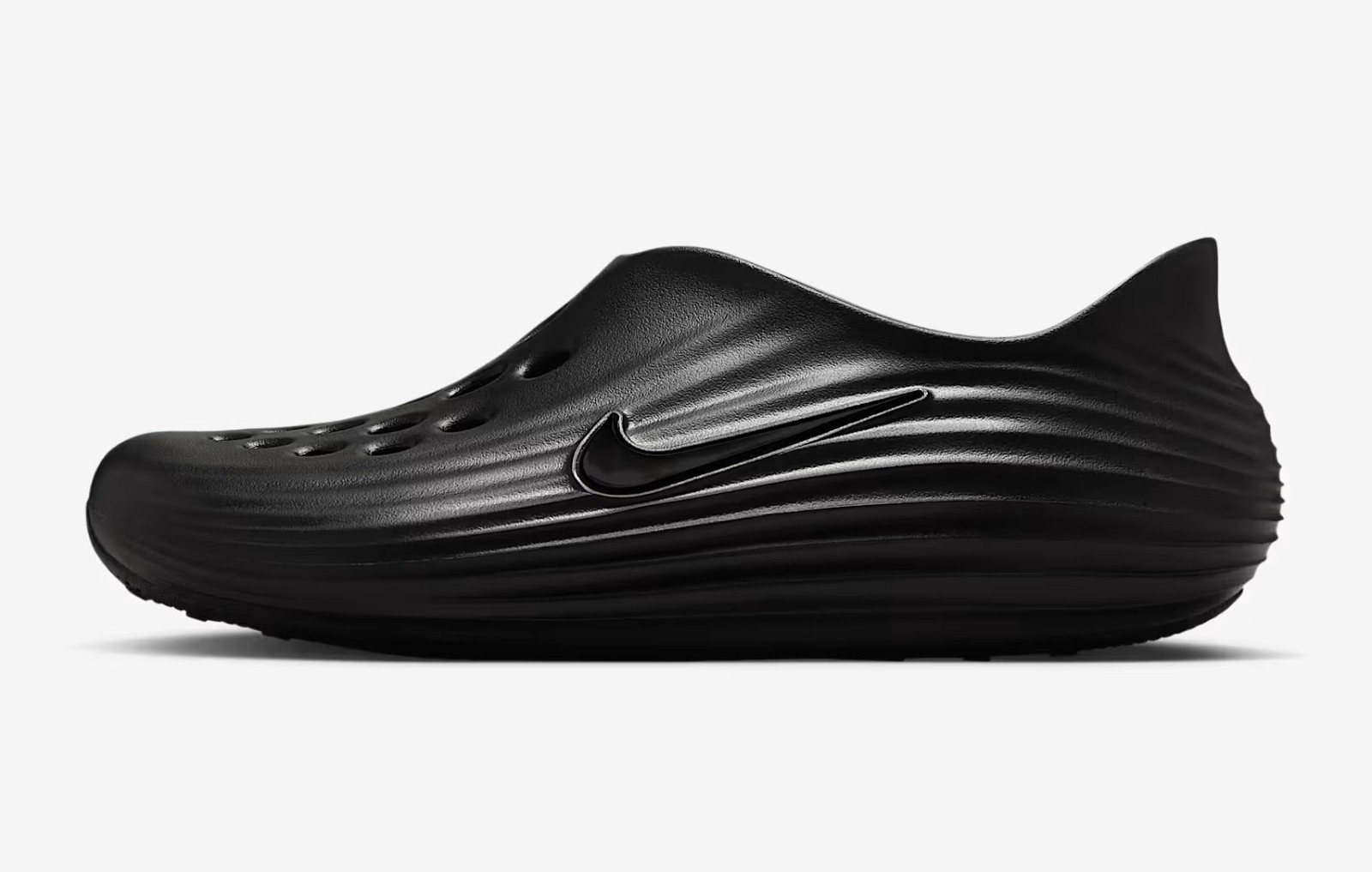 NIKE REACTX REJUVEN8 TRIPLE BLACK/BLACK REACT X FOAM SLIP-ON HV5060-001 MEN SIZE