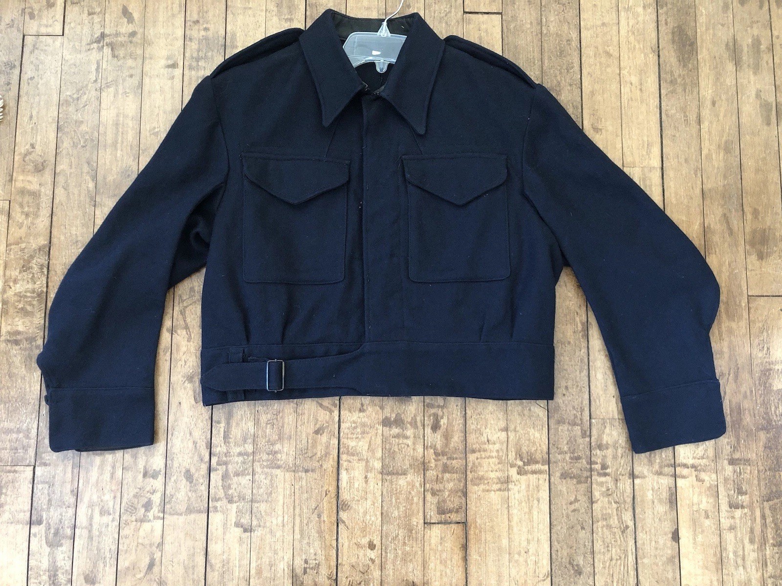Vintage 1953 CD 20 D.Miller & Co Men’s Battledress Blouse Jacket Navy Blue Sz 3