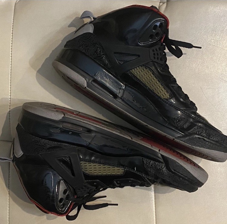 Nike Air Jordan Mens 13 Spizike Stealth Black Varsity Red 315371-001