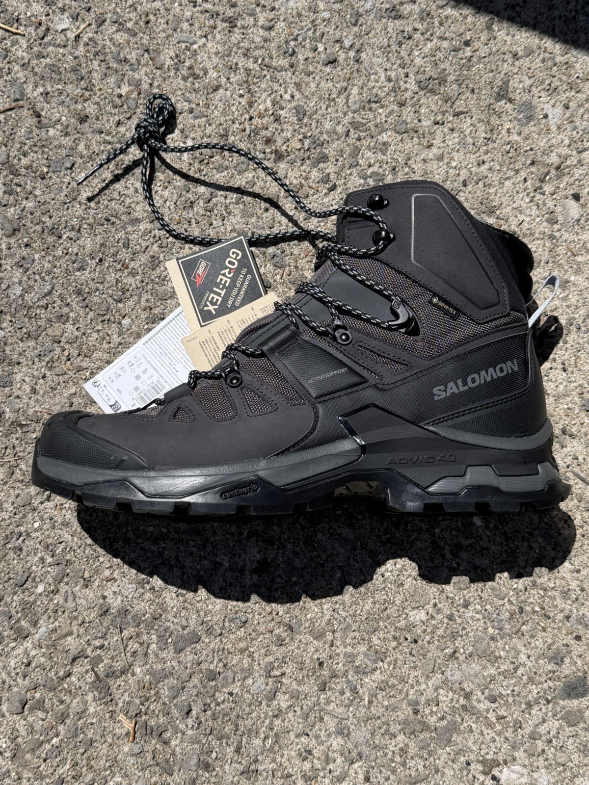 Salomon Men’s Quest 4 GORE-TEX Hiking & Backpacking Boots 477873 | Size 10.5