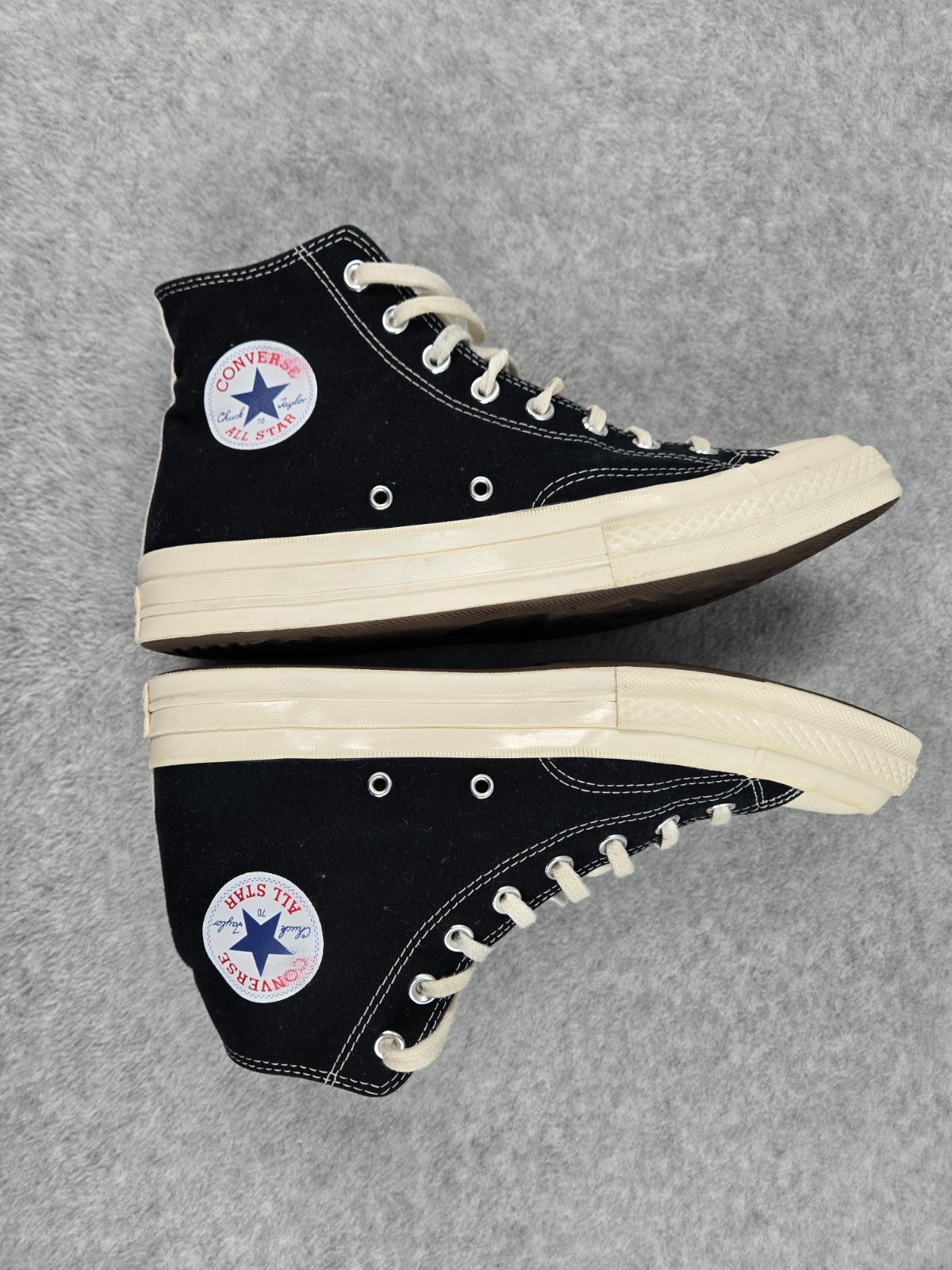 Converse 70 Hi Comme Des Garcons Play Mens 10.5 Chuck Taylor All Star Sneakers