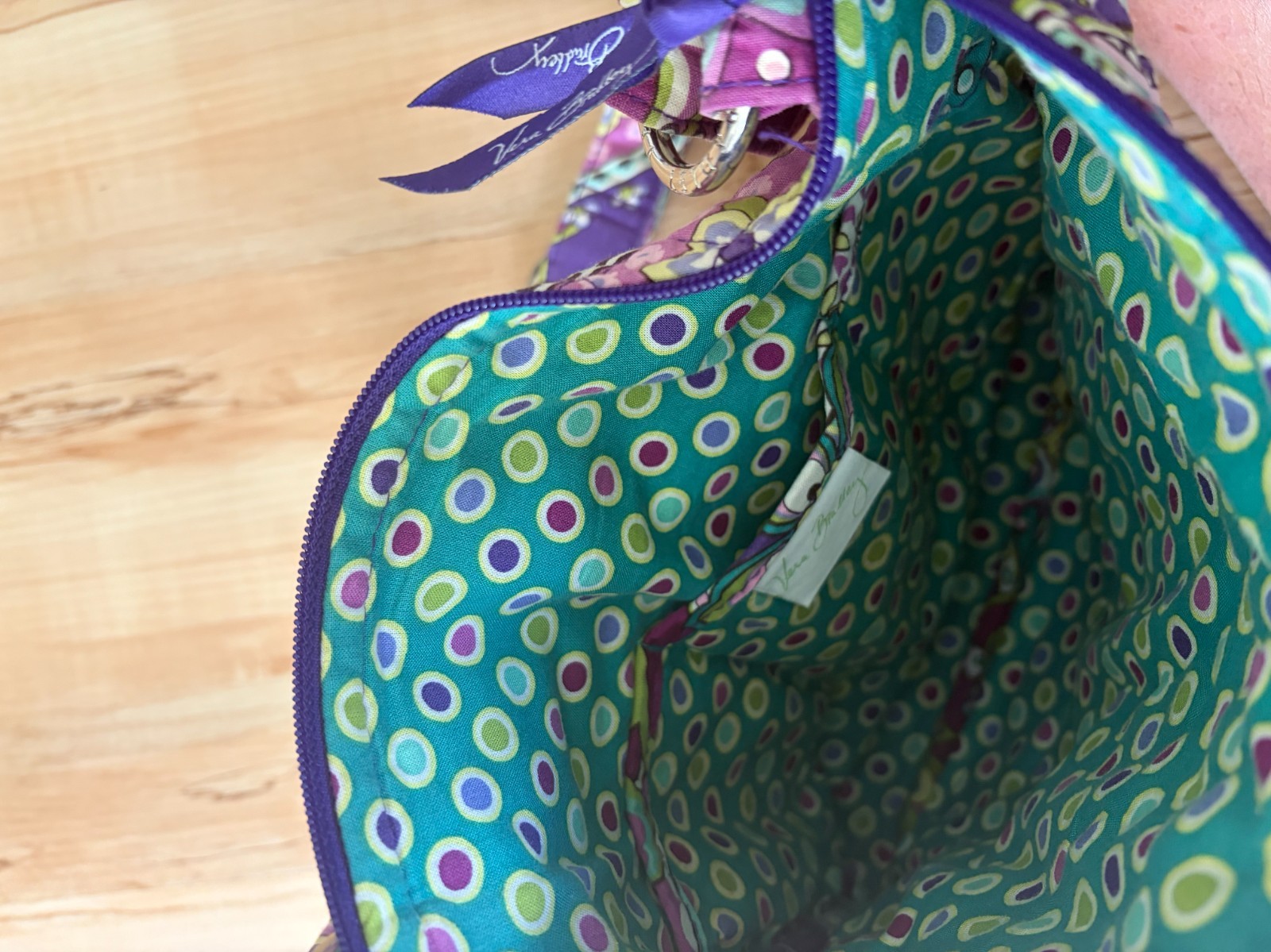 Vera Bradley Heather Pattern Quilted Cotton Crossbody