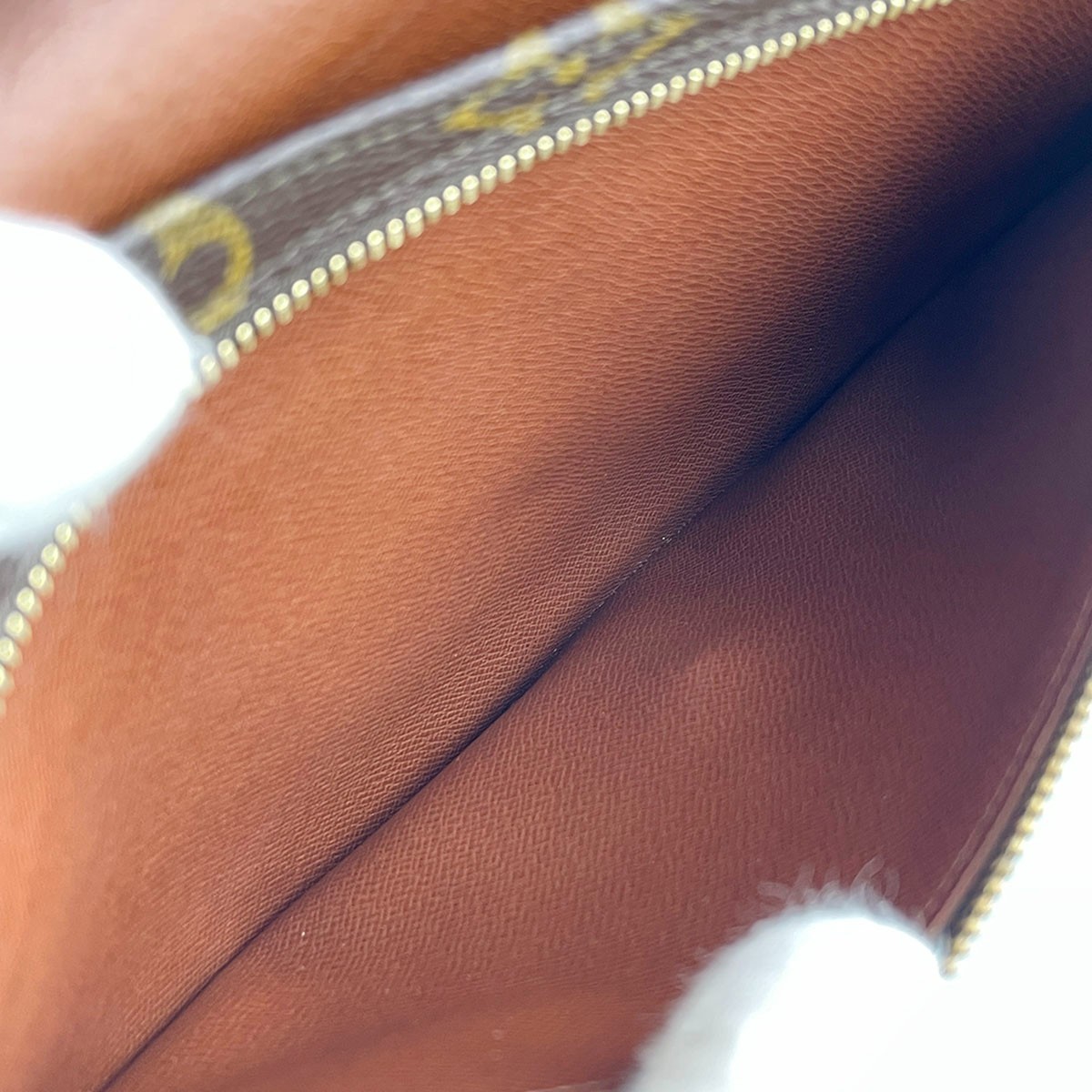 Louis Vuitton Monogram Pochette Rabat 23 Leather Brown Clutch bag 4724