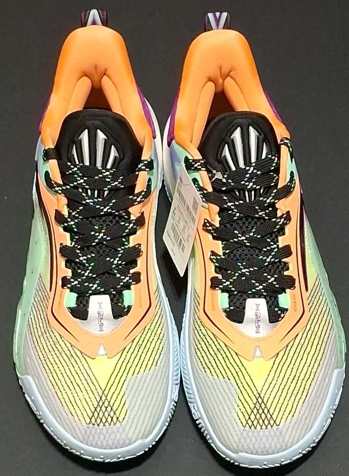 Anta Model 8125B1128S-2 Kai 1 Speed Men’s 9.5, Green/Purple/White
