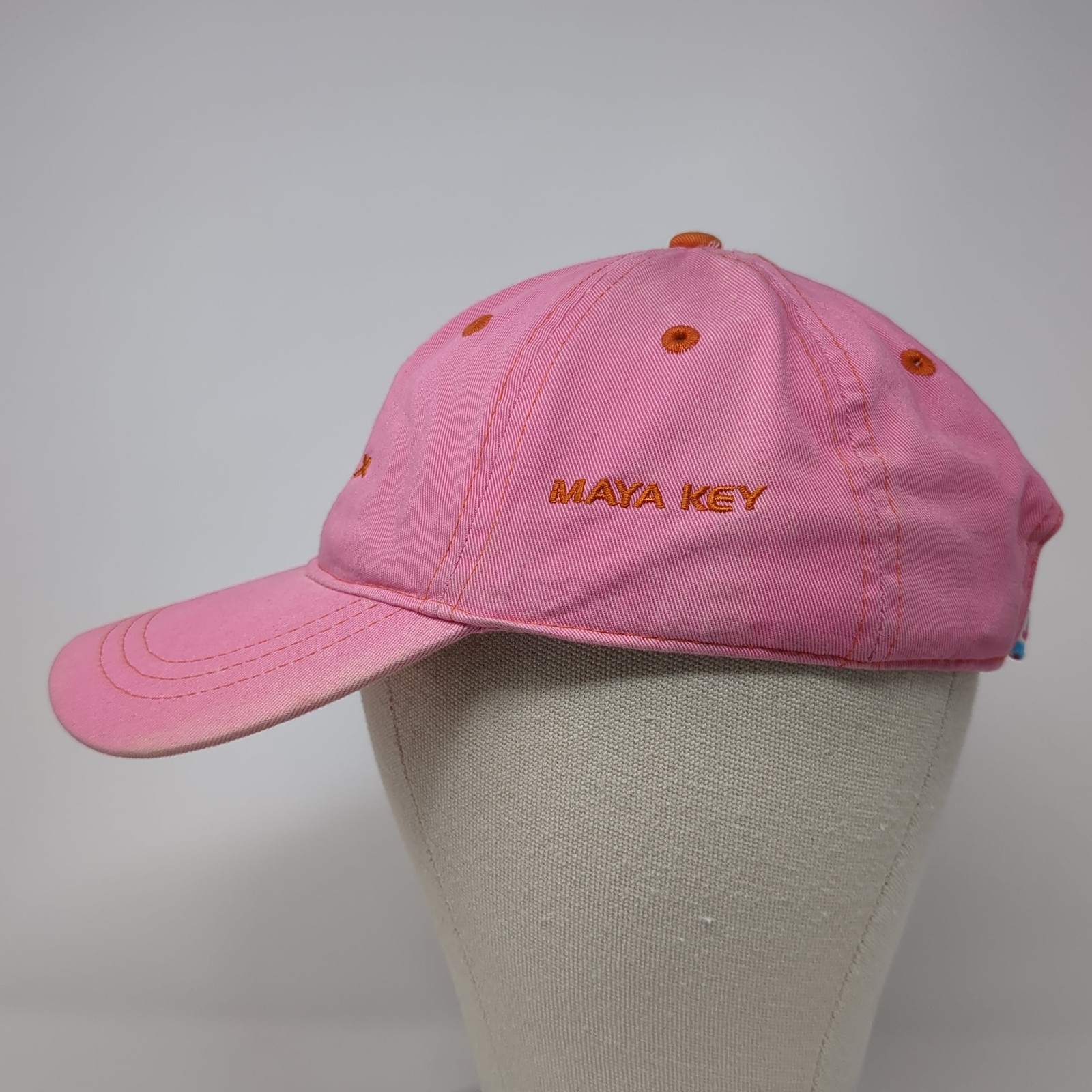 Relax Slideback Baseball Cap Pink One Size Adjustable J America Sportswear