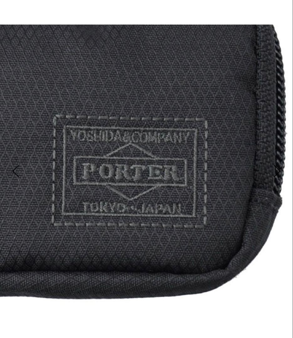 Brand New Unused PORTER DILL Multi Coin Case Black
