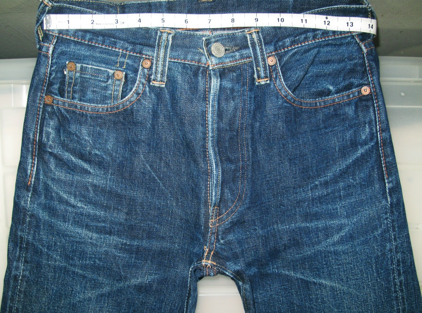HOT VTG Men’s FULL COUNT @ L108 OSAKA 5 SELVEDGE JAPAN Jeans 27 x34 (*Fit 26×29)