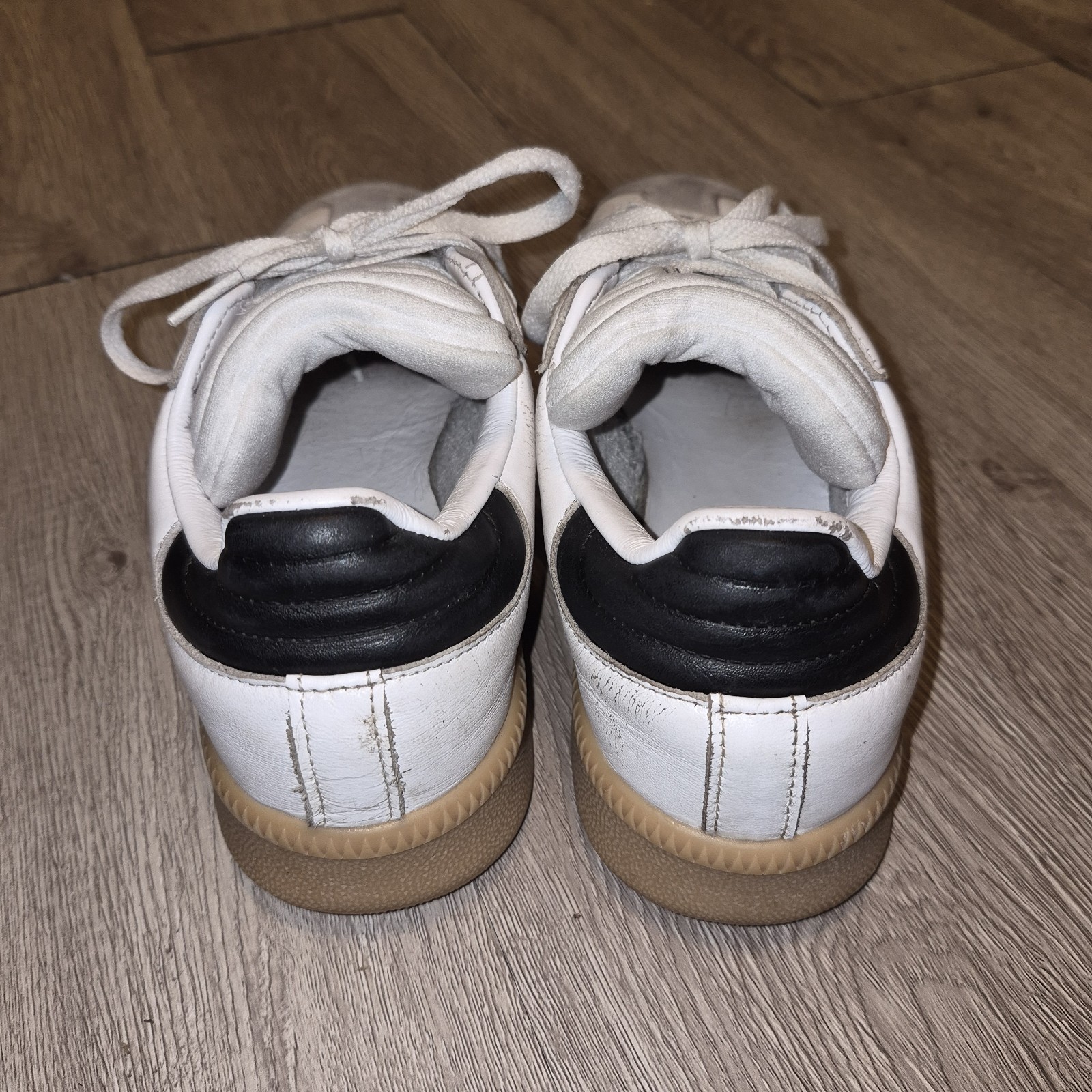 adidas samba xlg white black gum