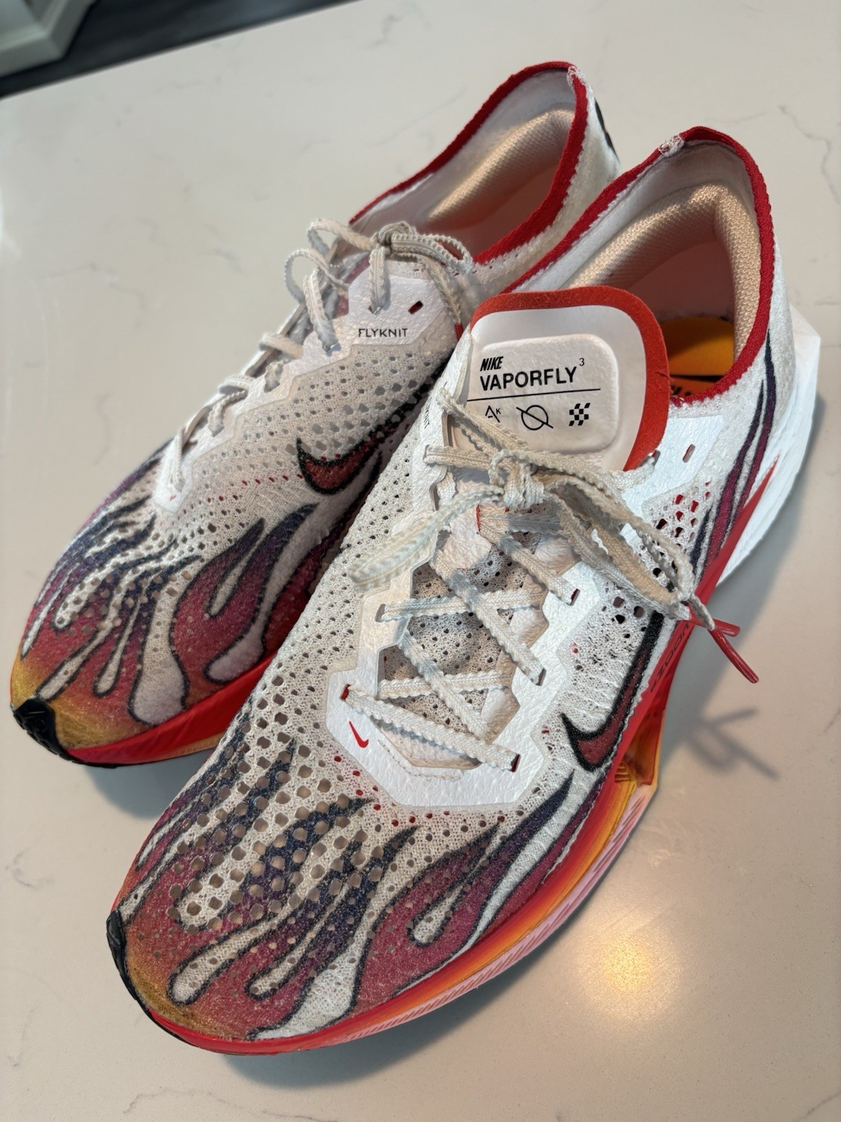 Nike ZoomX Vaporfly 3 Next% Ekiden Pack FlyKnit White/Red HQ3504-100
