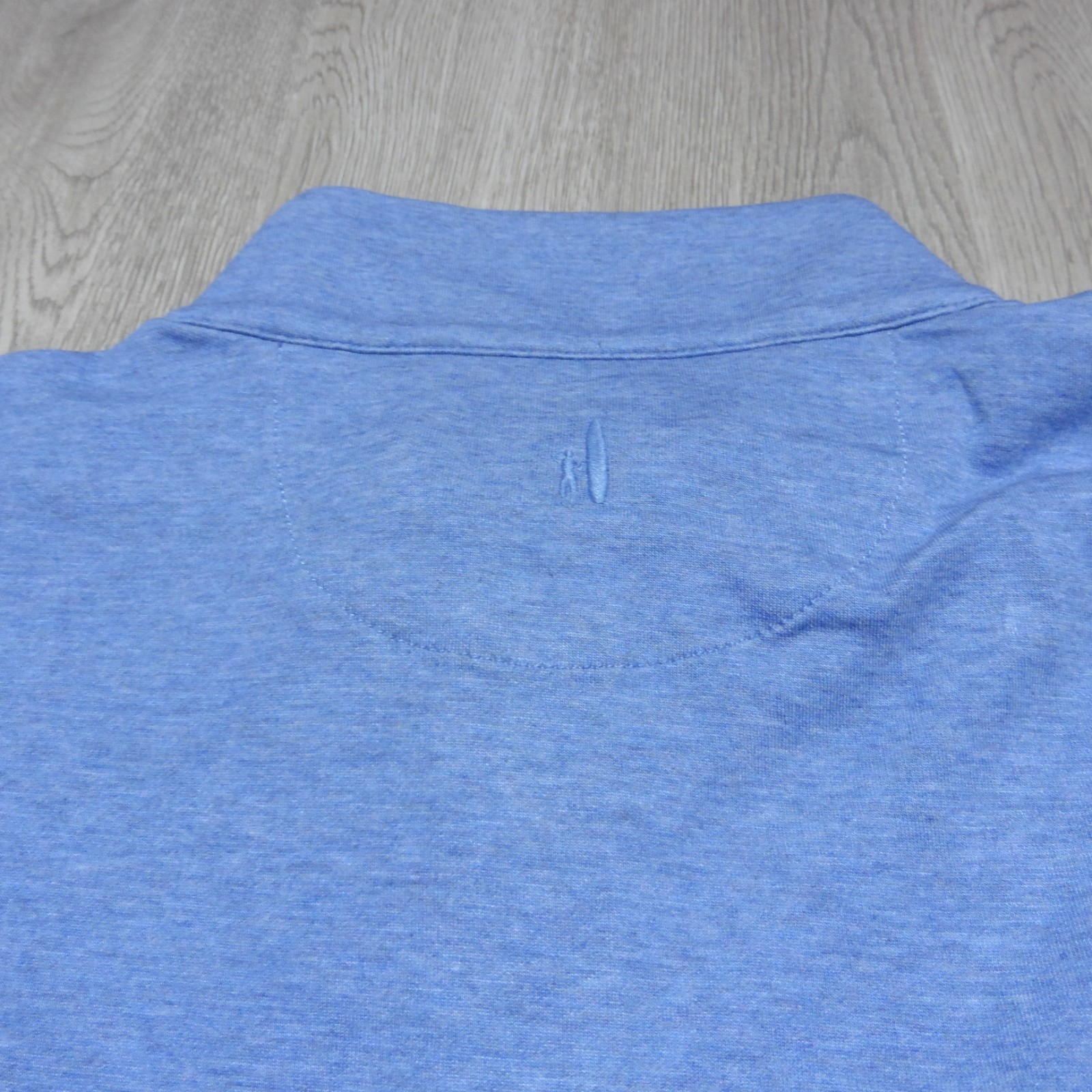 Johnnie-O Men’s XXL Sully Golf 1/4 Zip Pullover Laguna Blue LS