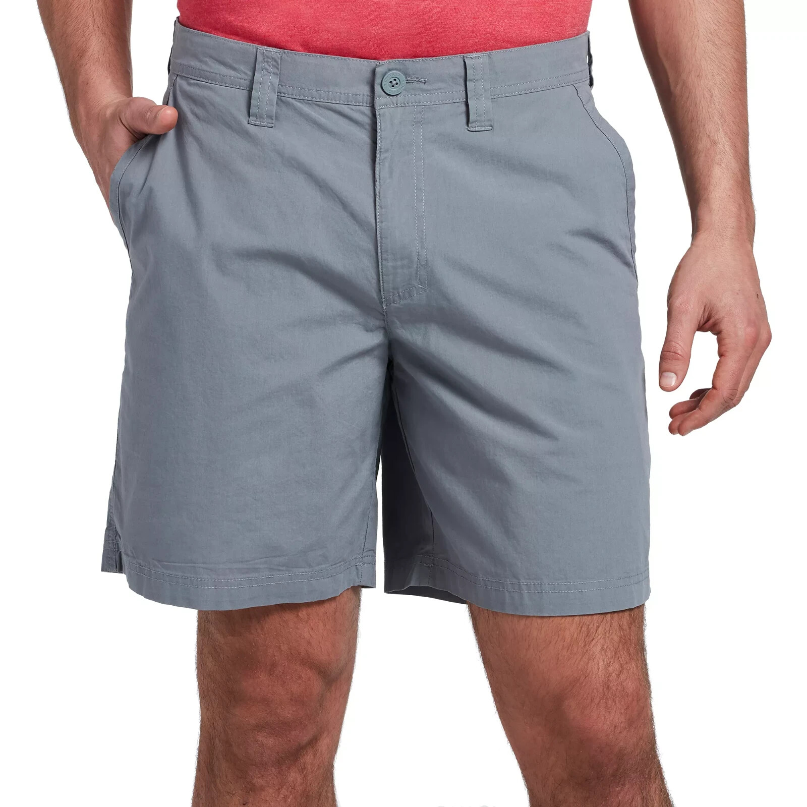 COLUMBIA NWT MENS WASHED OUT SHORTS GREY ASH SIZE 38 $45 10″ INSEAM