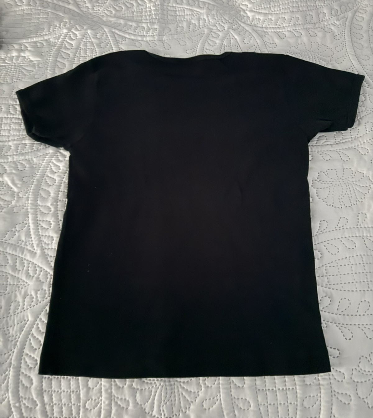 Vintage Von Dutch Red Rhinestone Logo Black Y2K Graphic T shirt Size S