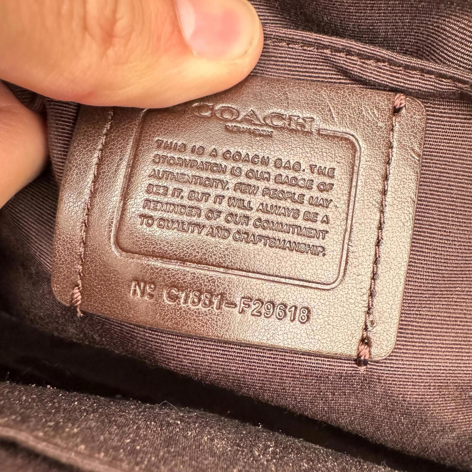 Coach Sierra Satchel Space Patch F29618 Hand Bag w/ Shoulder Strap $350 MSRP