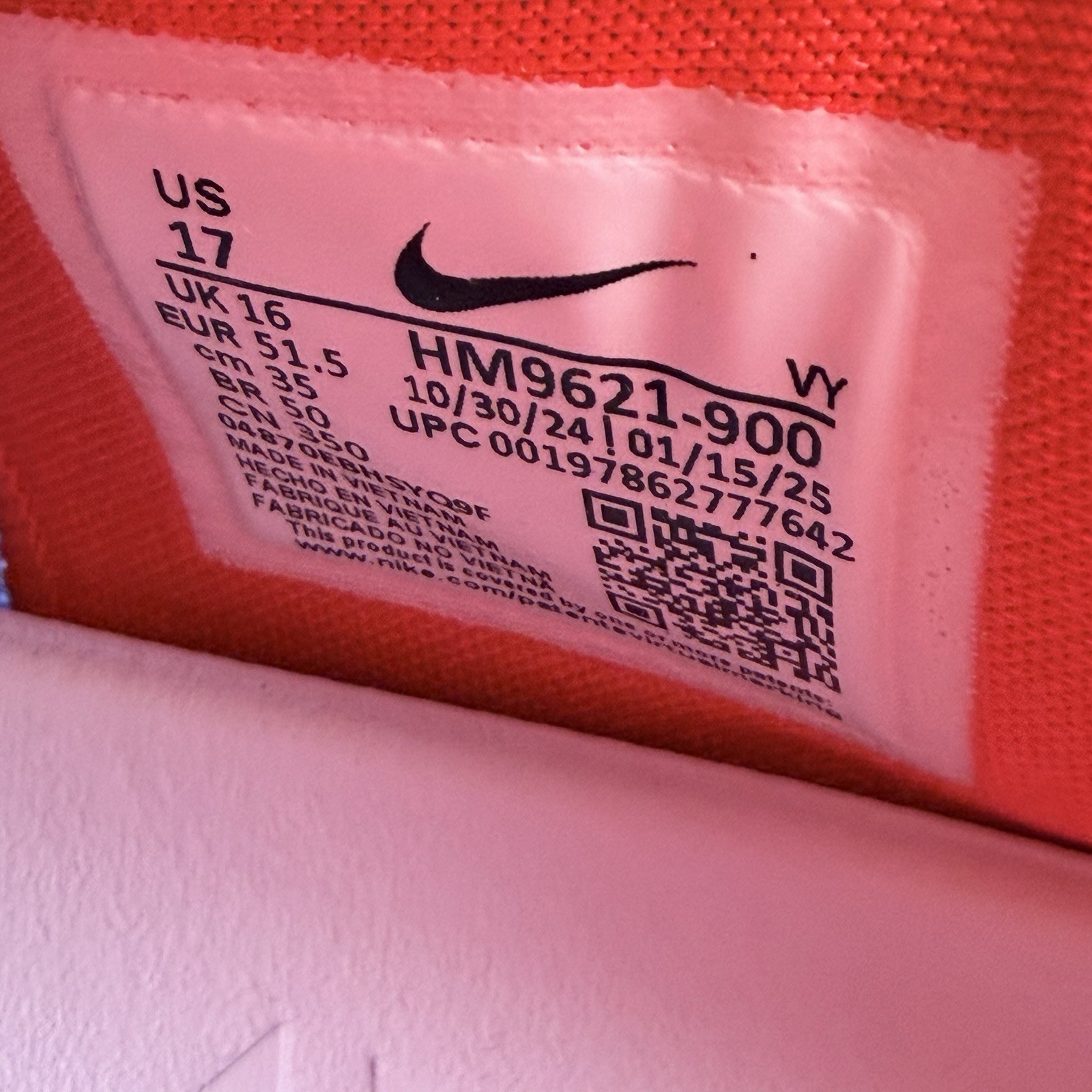 Nike Kobe 8 Protro What The (2025) HM9621-900 Men’s Size 17