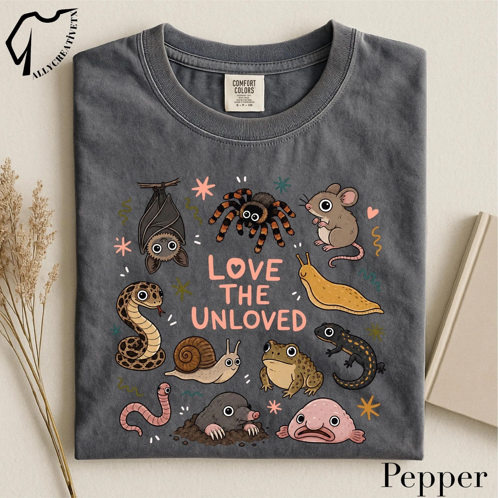 Love the Unloved Cute Weird Animal Creepy Critter Science Nerd T-Shirt