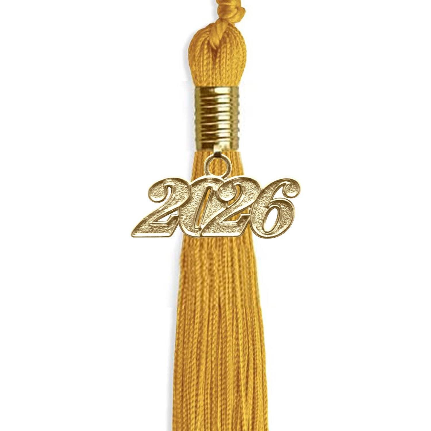 Endea Graduation Gold Tassel With Gold Date Drop
