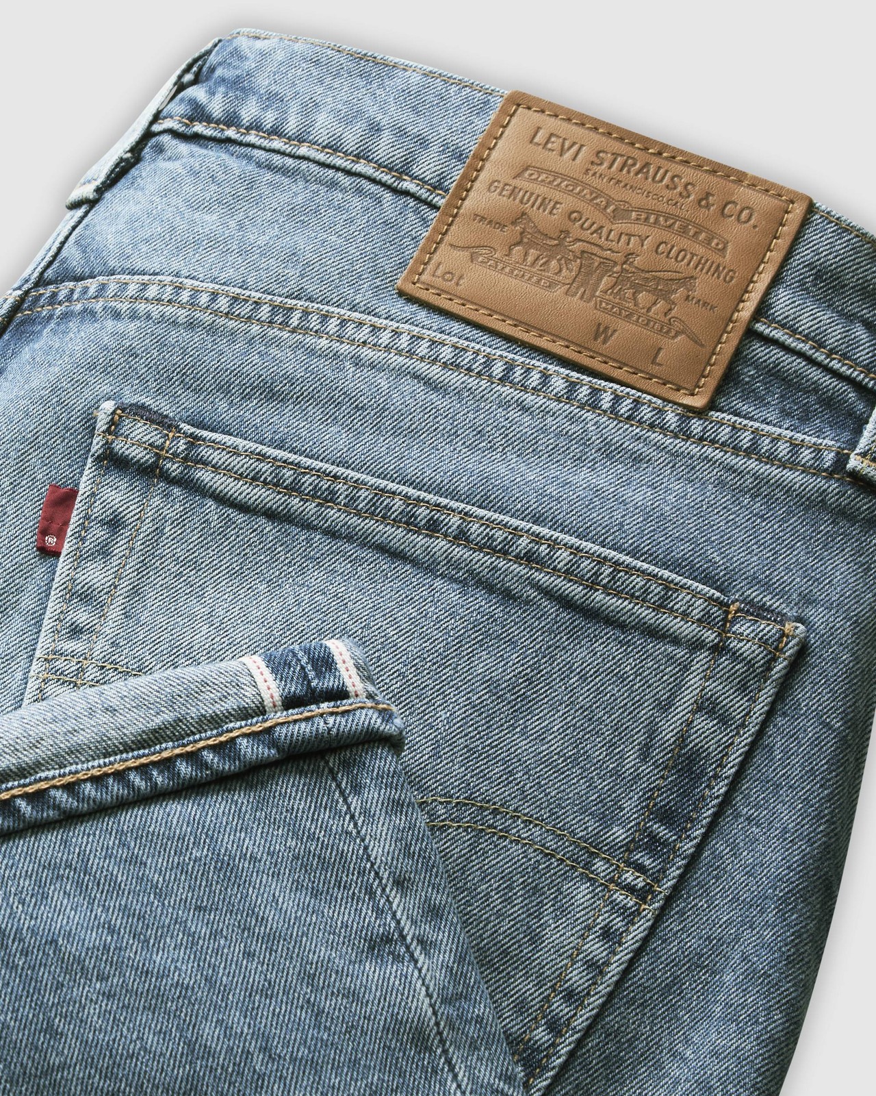 FLASH SALE!! Levi’s Men’s 502 Taper Selvedge Jeans NEW FREESHIP