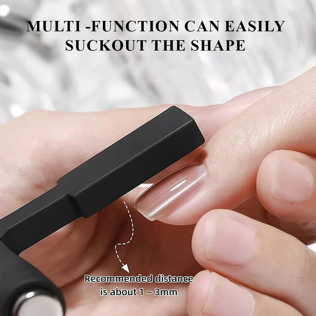 Nail Polish Magnet, Cat Eye Magnet 5in1, Magnetic Nail Art, Nail Magnet Tool, N…