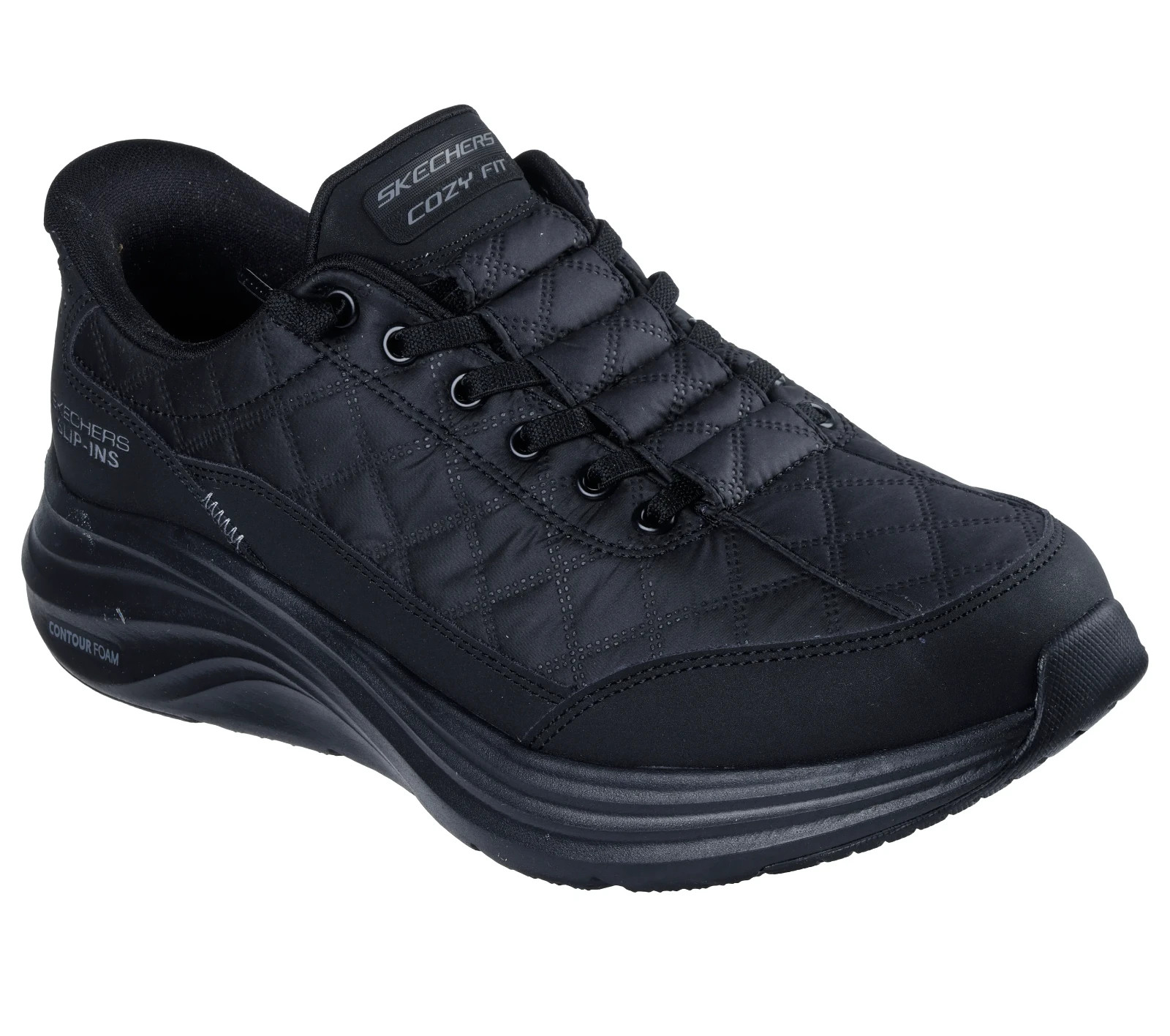 Men’s Skechers Slip-ins: Contour Foam – Cozy Fit Shoes Wide Width